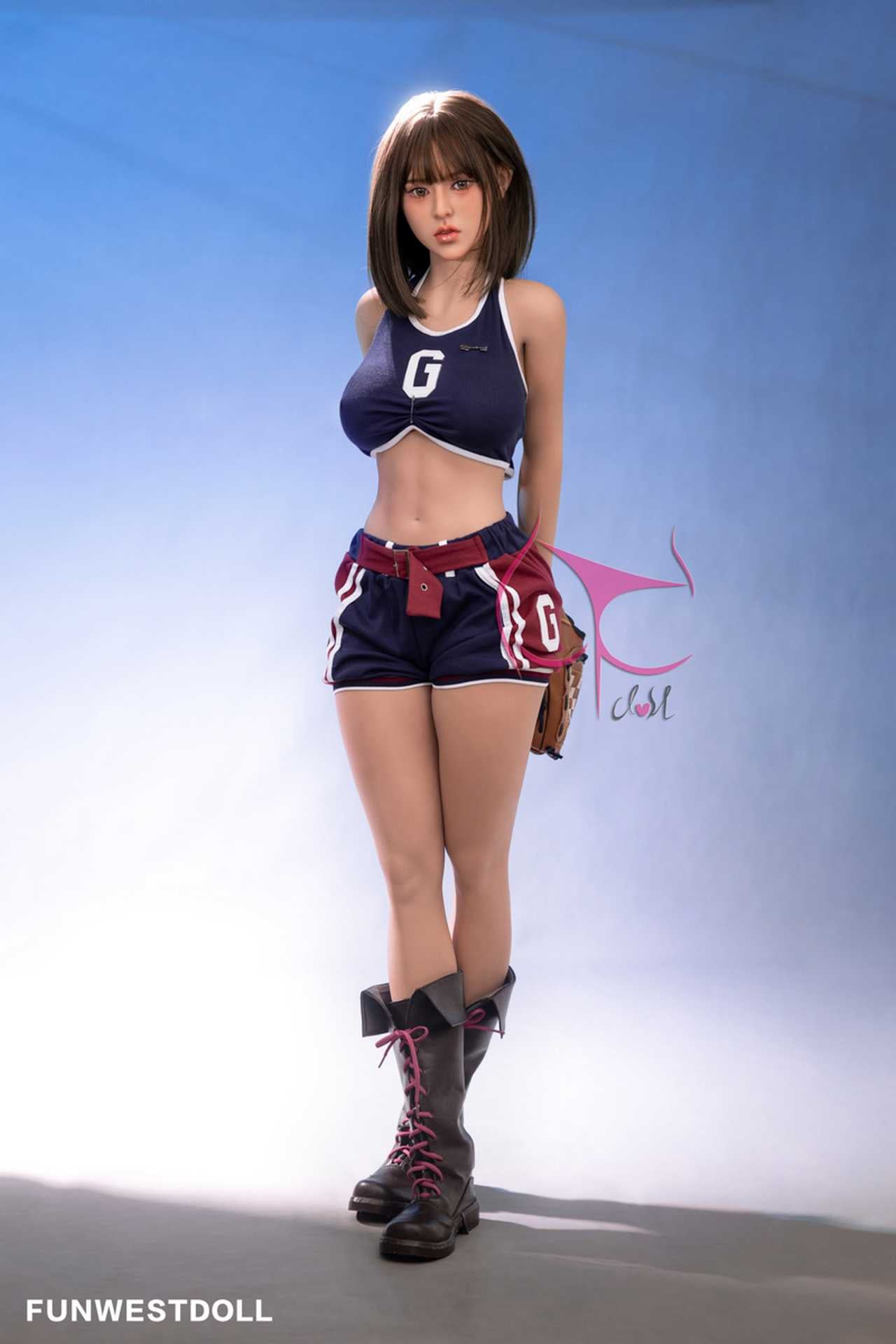 Funwest Love Doll: Ariya, Asian Beauty with F-Cup Breasts in Sexy Training Gear Any Love Doll Funwest