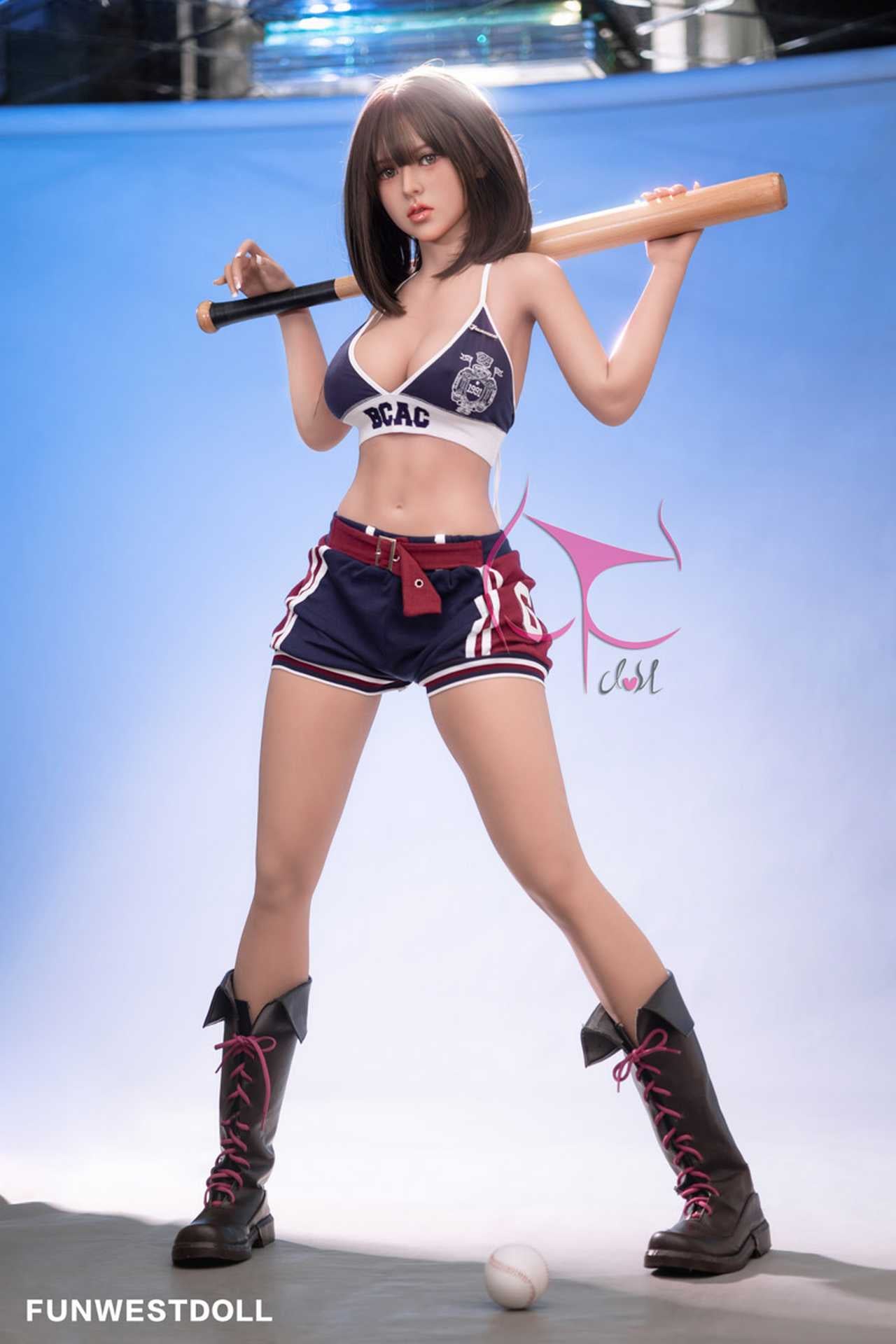 Funwest Love Doll: Ariya, Asian Beauty with F-Cup Breasts in Sexy Training Gear Any Love Doll Funwest