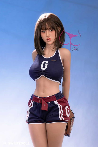 Funwest Love Doll: Ariya, Asian Beauty with F-Cup Breasts in Sexy Training Gear Any Love Doll Funwest