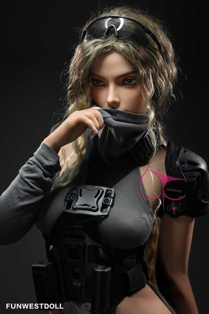Funwest Love Doll Zuri: 155cm Sexy Teen SWAT Team Member with F-Cup Breasts Any Love Doll Funwest
