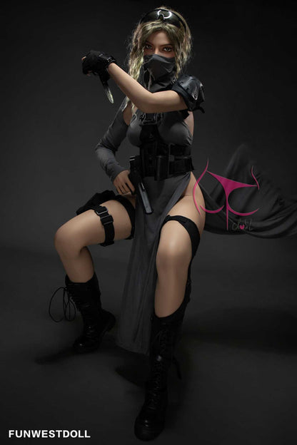 Funwest Love Doll Zuri: 155cm Sexy Teen SWAT Team Member with F-Cup Breasts Any Love Doll Funwest