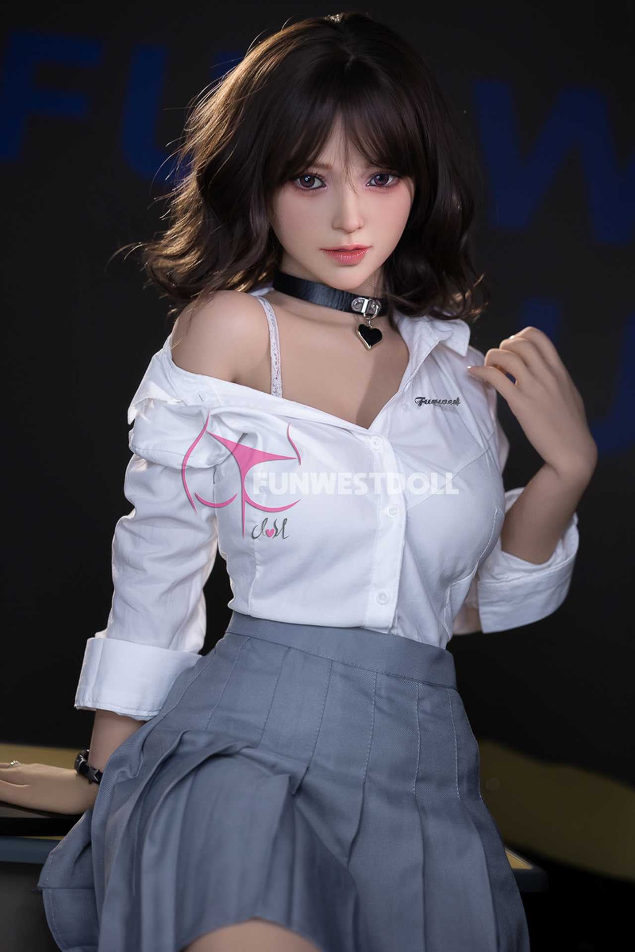 Funwest Shana 155cm Asian Schoolgirl Love Doll with F-Cup Breasts Any Love Doll Funwest