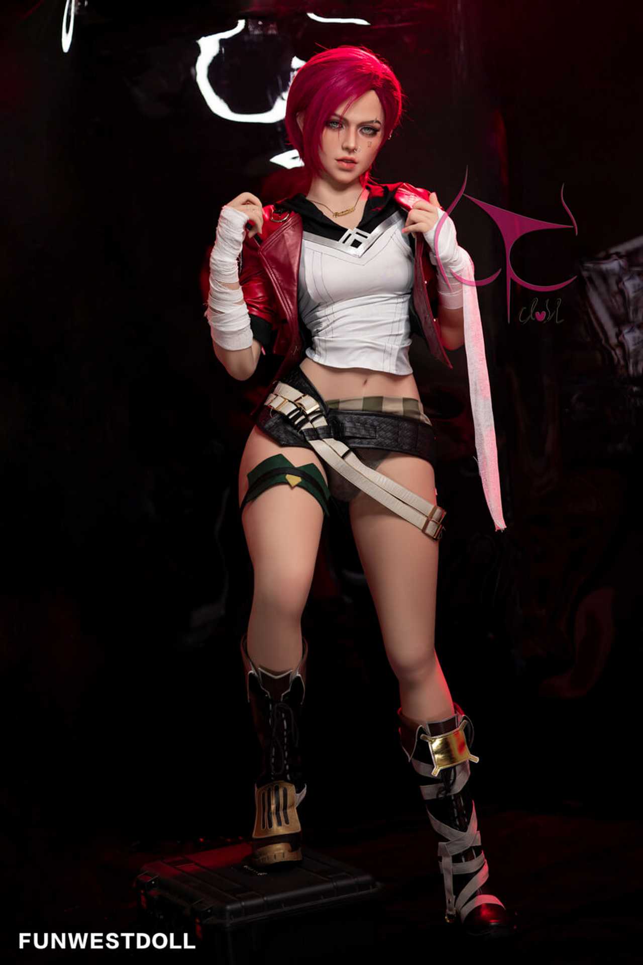 Funwest Thalia 157cm TPE Love Doll with C-Cup Breasts and Boxing Hands Any Love Doll Funwest