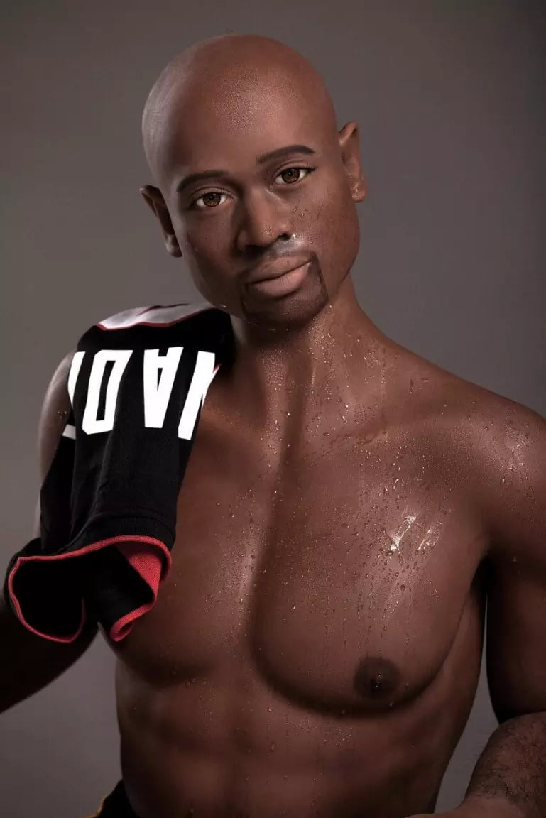 Introducing Irontech Dolls Black Male Love Doll - Magnus - Experience Unmatched Pleasure Any Love Doll IRONTECH MALE DOLLS - TPE