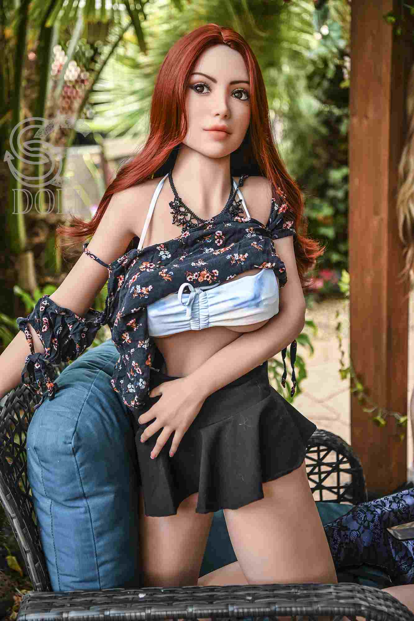 Liana Sensuous Jungle Queen TPE Love Doll in Hot Dress by SEDoll Any Love Doll SEdoll TPE