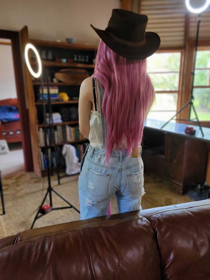 Maud: Alluring Pink-Haired Teen Love Doll with Petite A-Cup Breasts Any Love Doll Starpery