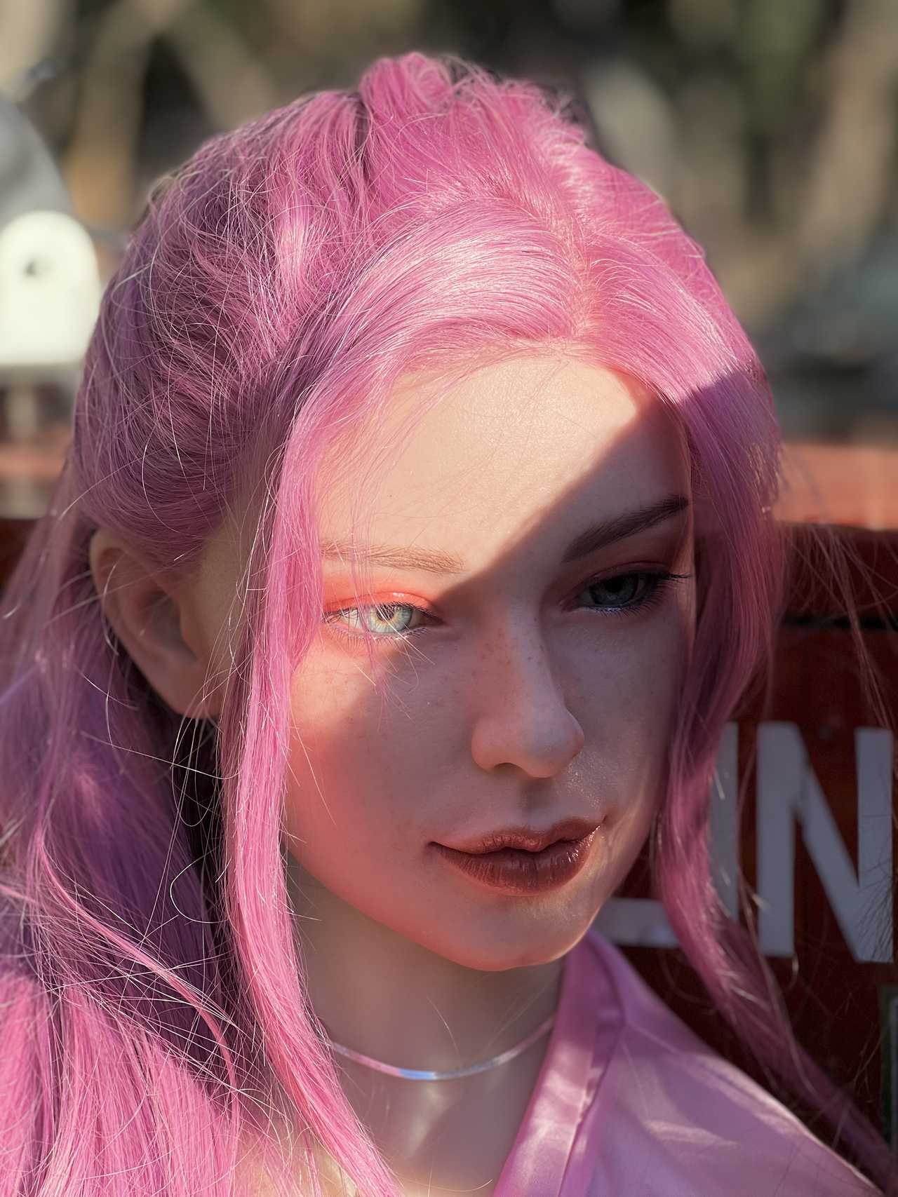 Maud: Alluring Pink-Haired Teen Love Doll with Petite A-Cup Breasts Any Love Doll Starpery