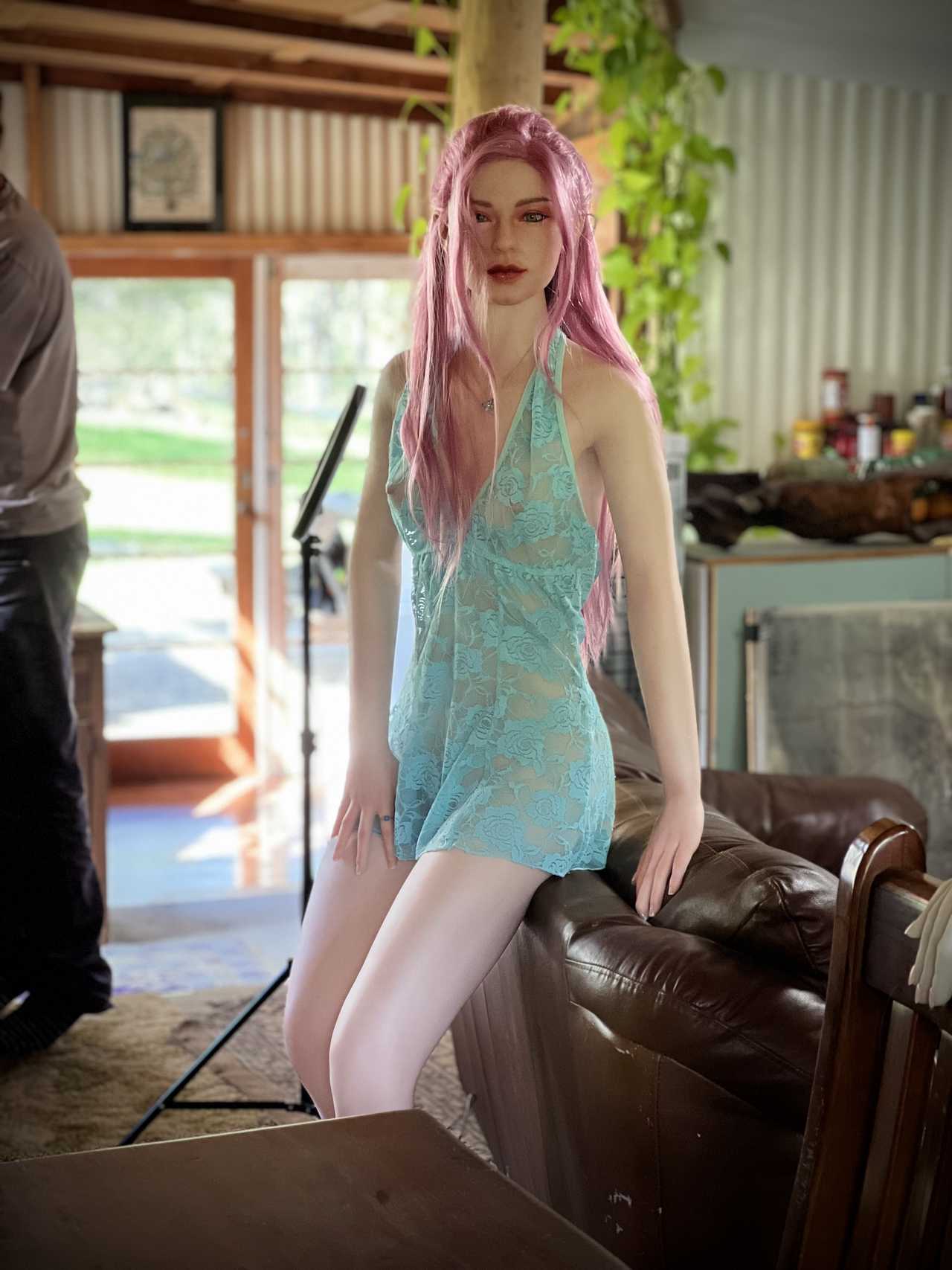 Maud: Alluring Pink-Haired Teen Love Doll with Petite A-Cup Breasts Any Love Doll Starpery