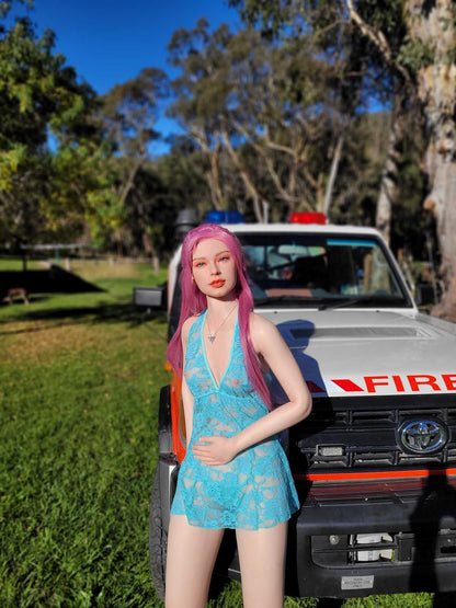 Maud: Alluring Pink-Haired Teen Love Doll with Petite A-Cup Breasts Any Love Doll Starpery