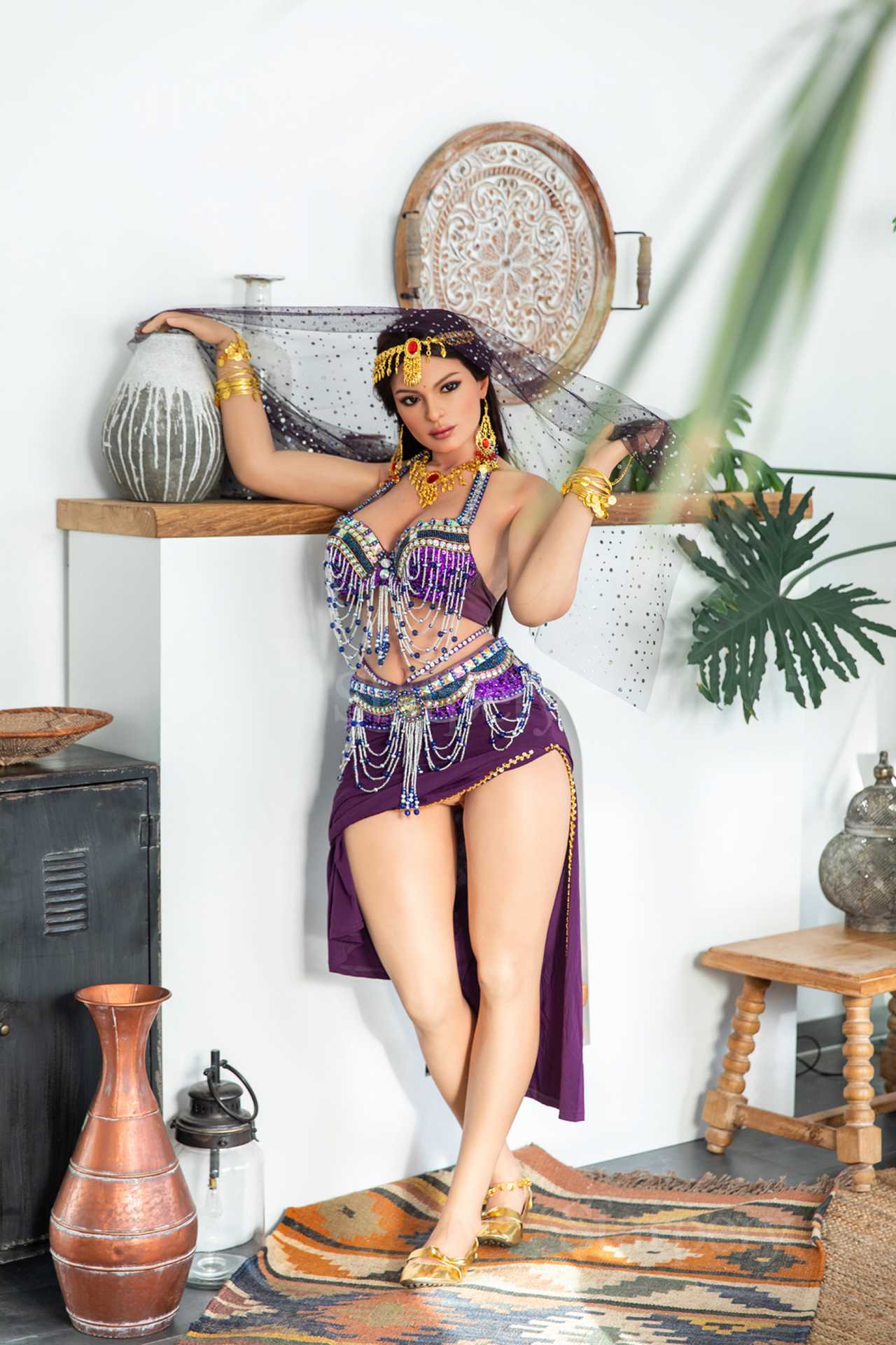 Mavis: Arabian Allure - 165cm Starpery Sex Doll with G Cup Breasts & Voluptuous Rear Any Love Doll Starpery