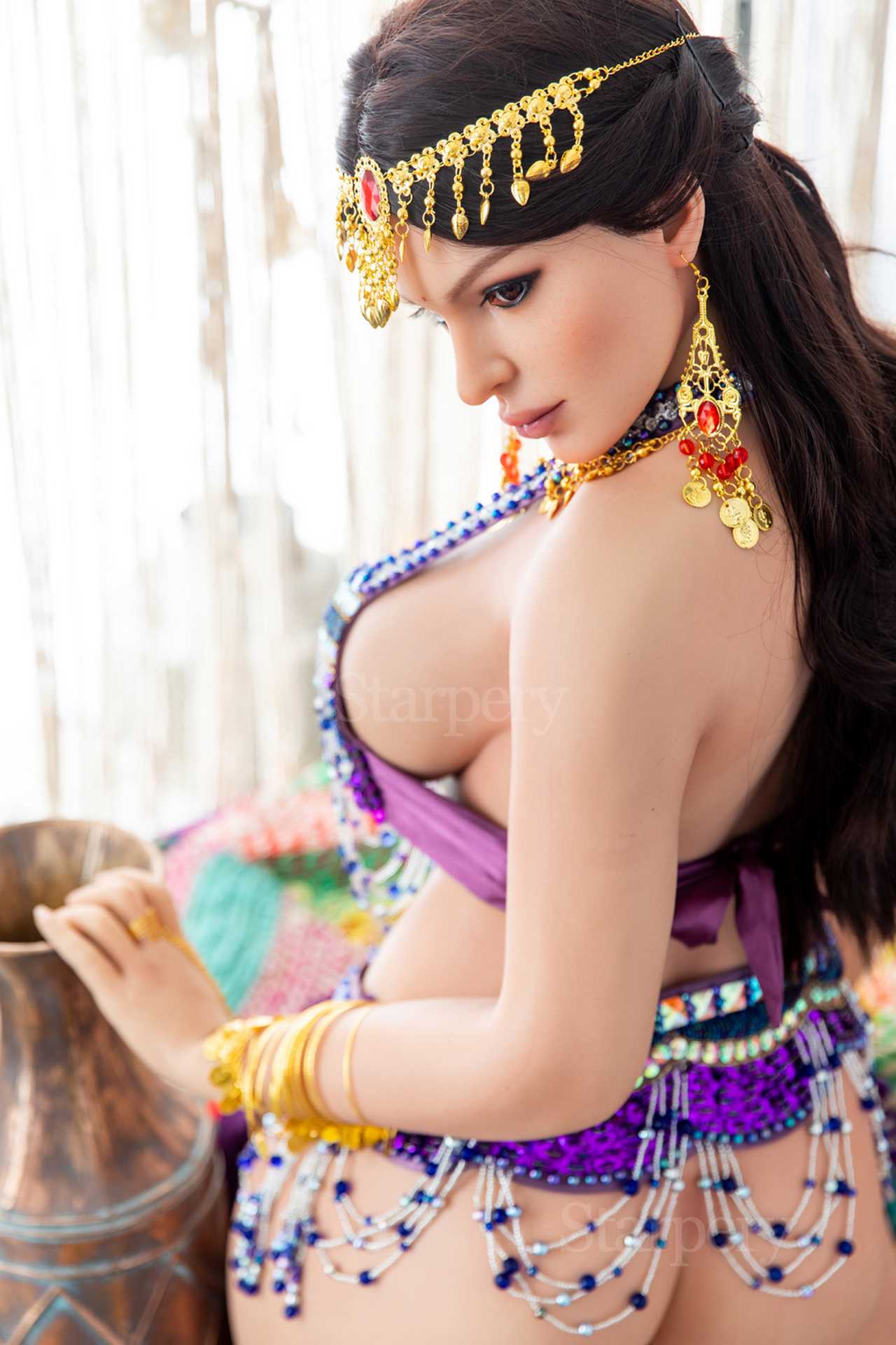 Mavis: Arabian Allure - 165cm Starpery Sex Doll with G Cup Breasts & Voluptuous Rear Any Love Doll Starpery