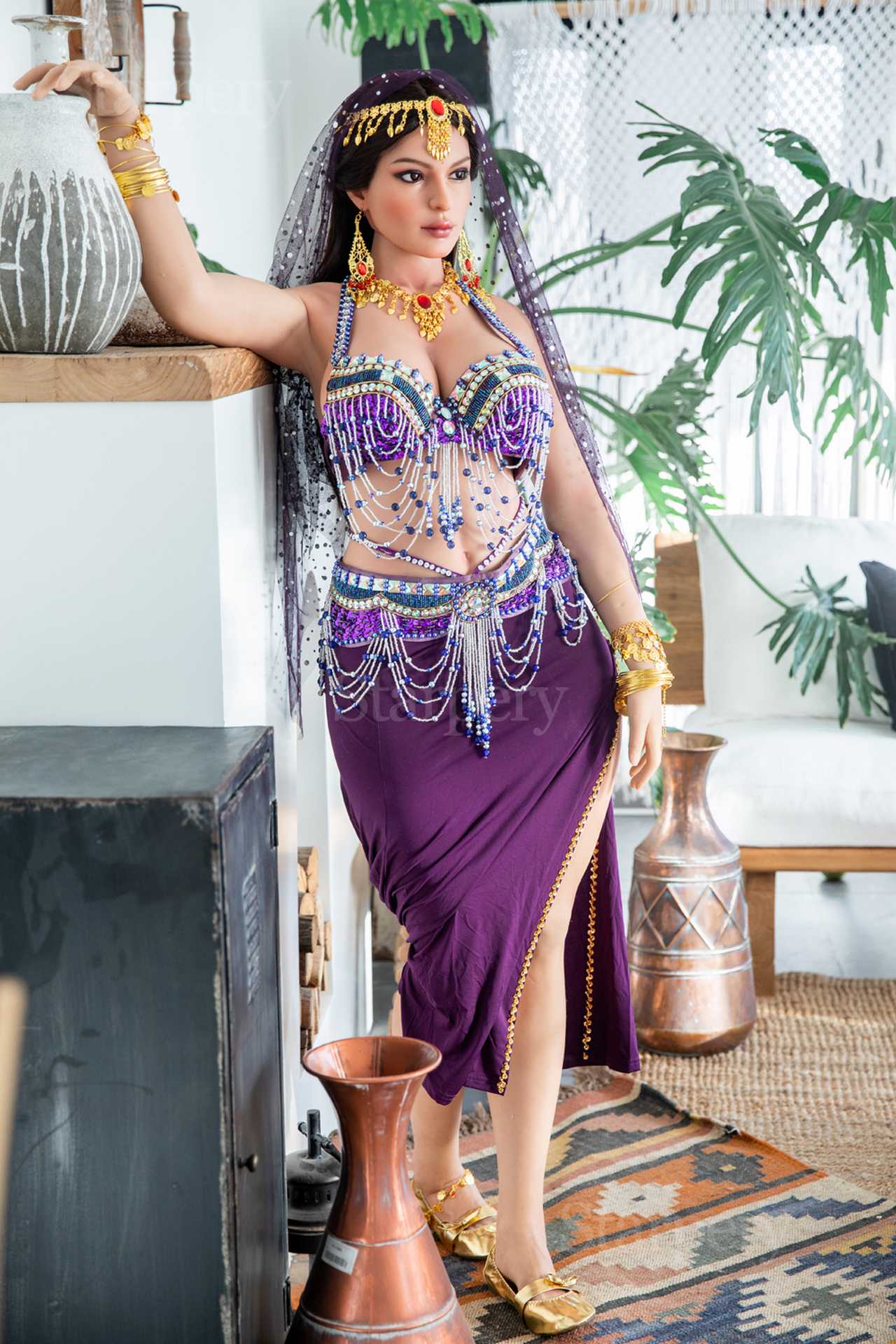 Mavis: Arabian Allure - 165cm Starpery Sex Doll with G Cup Breasts & Voluptuous Rear Any Love Doll Starpery