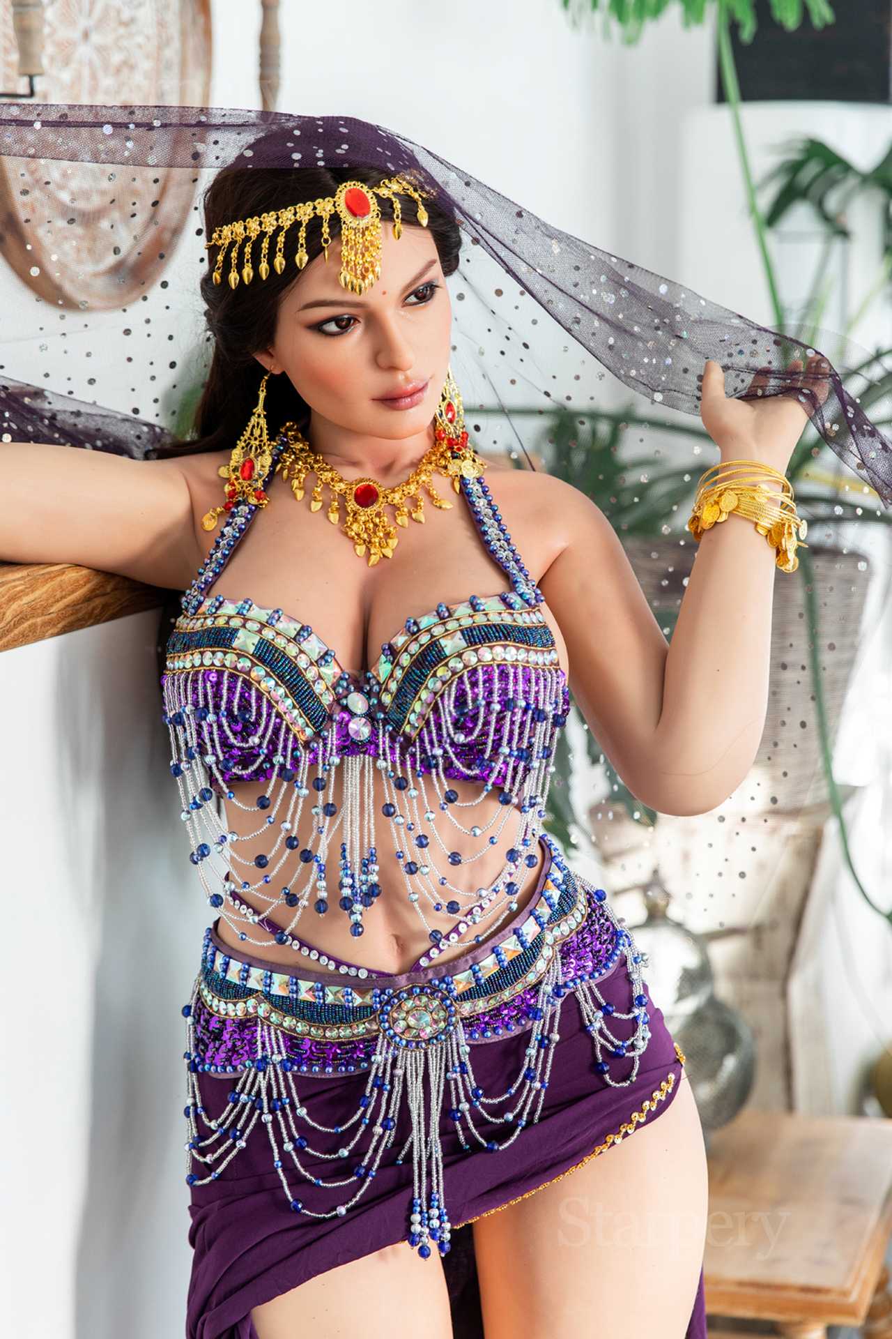 Mavis: Arabian Allure - 165cm Starpery Sex Doll with G Cup Breasts & Voluptuous Rear Any Love Doll Starpery