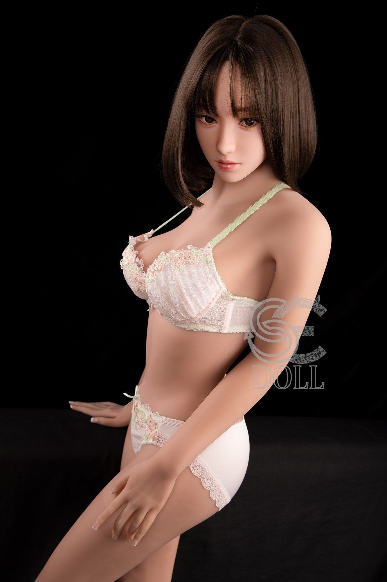 SEDoll Lottie Stunning Slim Asian TPE Love Doll in Sexy White Lingerie for Unforgettable Nights Any Love Doll SEdoll TPE