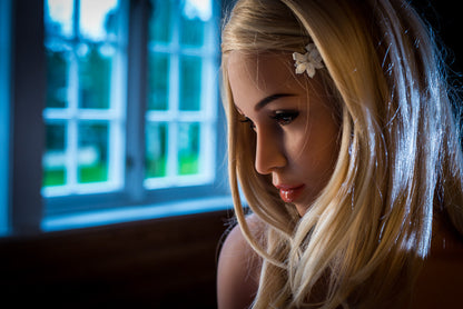 WM Dolls 160 cm D-Cup Love Doll with Sexy Lips and Hot Blonde MILF Head 117