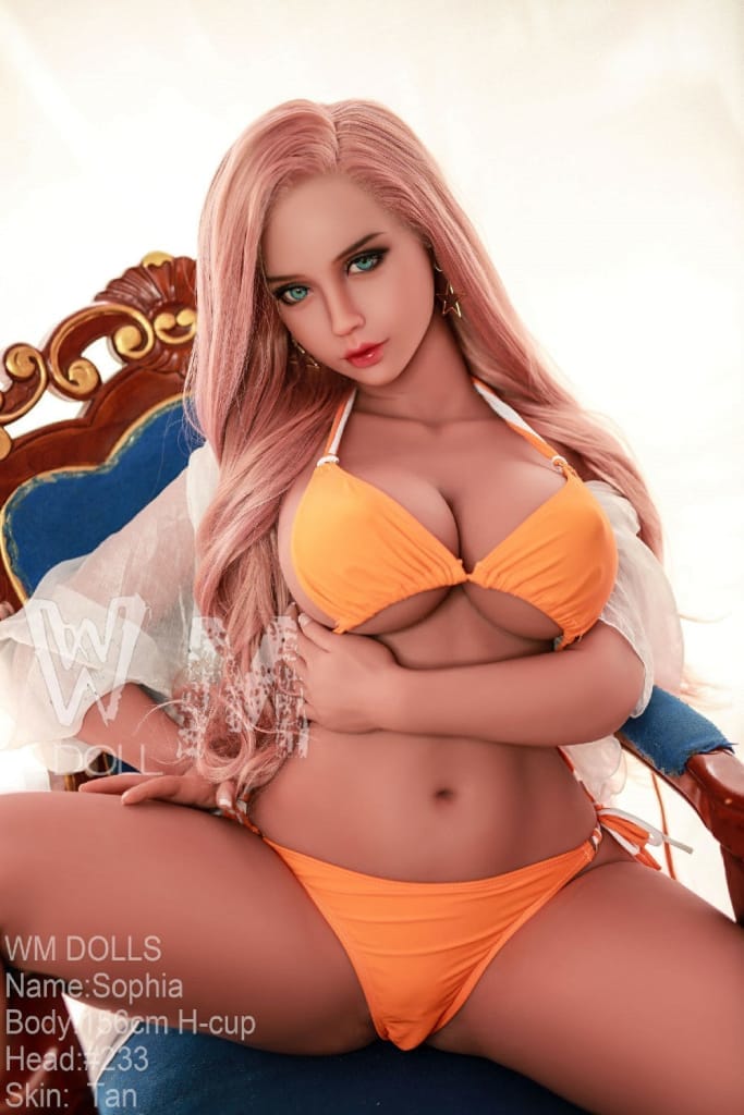 WM Dolls Lulu: Stunning Blonde Love Doll, 156cm H-Cup, Head #233