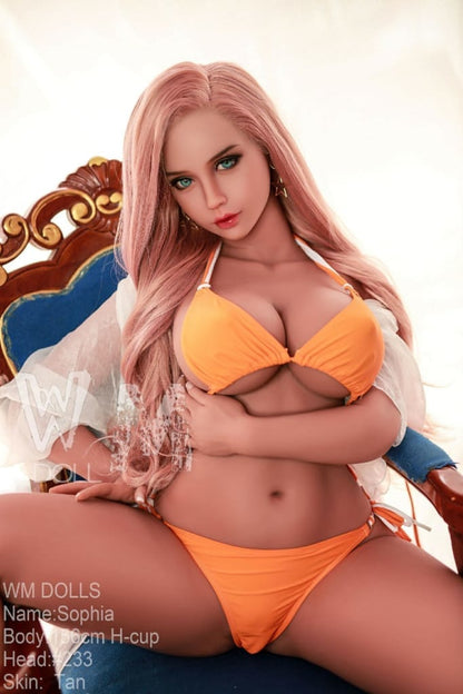 WM Dolls Lulu: Stunning Blonde Love Doll, 156cm H-Cup, Head #233