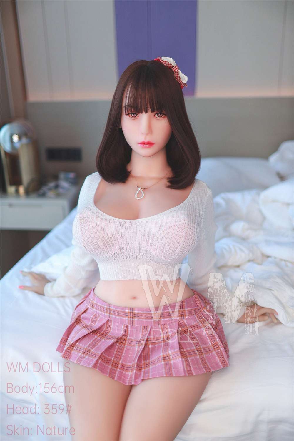 WM Dolls Darizani: Youthful Sad Love Doll with D-Cup Chest and Petite Butt - Head #359