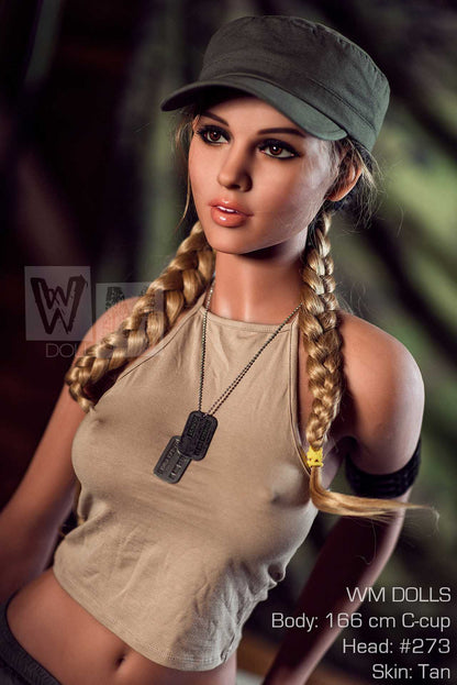 166cm WM Love Doll - Exquisite Lara Croft Replica with C-Cup and Head #273