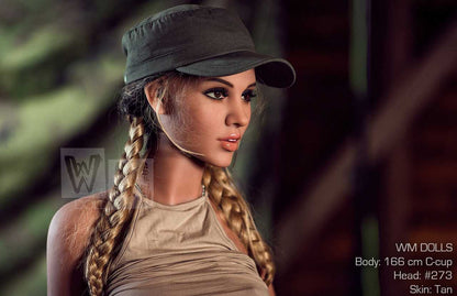166cm WM Love Doll - Exquisite Lara Croft Replica with C-Cup and Head #273