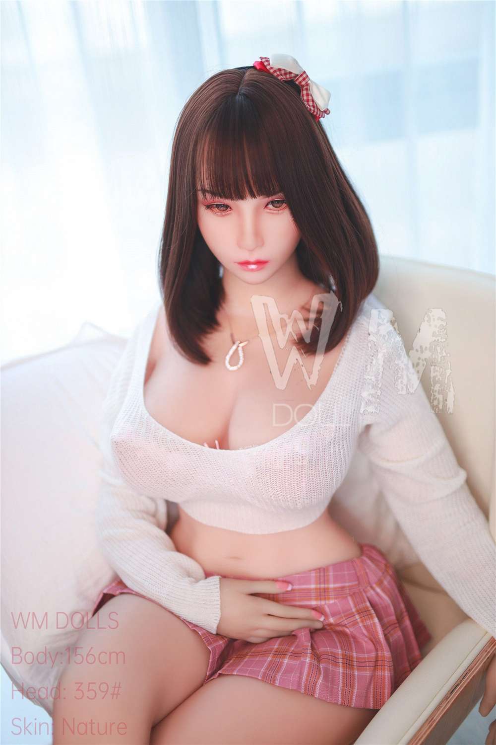 WM Dolls Darizani: Youthful Sad Love Doll with D-Cup Chest and Petite Butt - Head #359